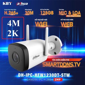 CAMERA WIFI DAHUA DH-IPC-HFW1230DT-STW 2.0