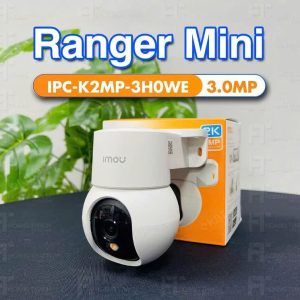 Camera Wifi Imou K2MP-3H0WE Độ Phân Giải 2K Siêu Nét Xoay 360 Độ - Đặc Biệt Có Màu Ban Đêm (Ranger Mini 3MP)