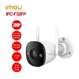 Camera IMOU IPC-F32FP 3MP – Camera 2K, Camera WiFi Ngoài Trời, Full Colol