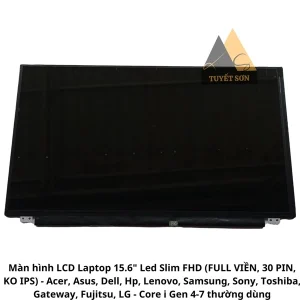 Màn hình Laptop 15.6" Led Slim 40 Pin HD có tay