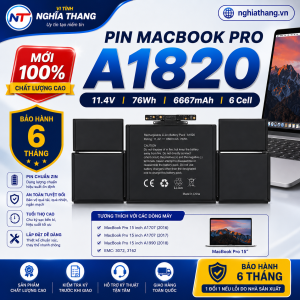 Pin MacBook Pro A1820