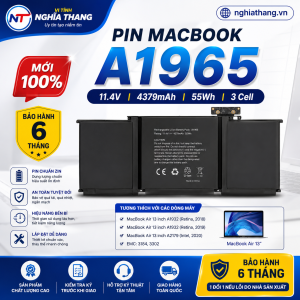Pin MacBook Air A1965 Chính Hãng