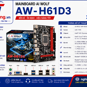 Mainboard AIWOLF AW-H61D3