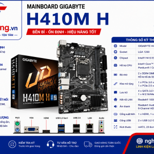 Mainboard Gigabyte H410M H ULTRA DURABLE MOTHERBOARD