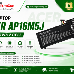 PIN LAPTOP ACER AP16M5J 7.7V 37Wh – BẢO HÀNH 6 THÁNG