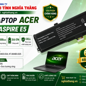 Pin Laptop Acer AL15A32 14.8V 2500mAh 37Wh 4 Cell – Bảo Hành 6 Tháng