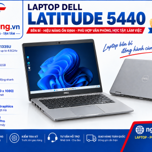 Dell Latitude 5440 Core i5-1335U RAM 8GB SSD 256GB 14 inch FHD Windows 11 Pro